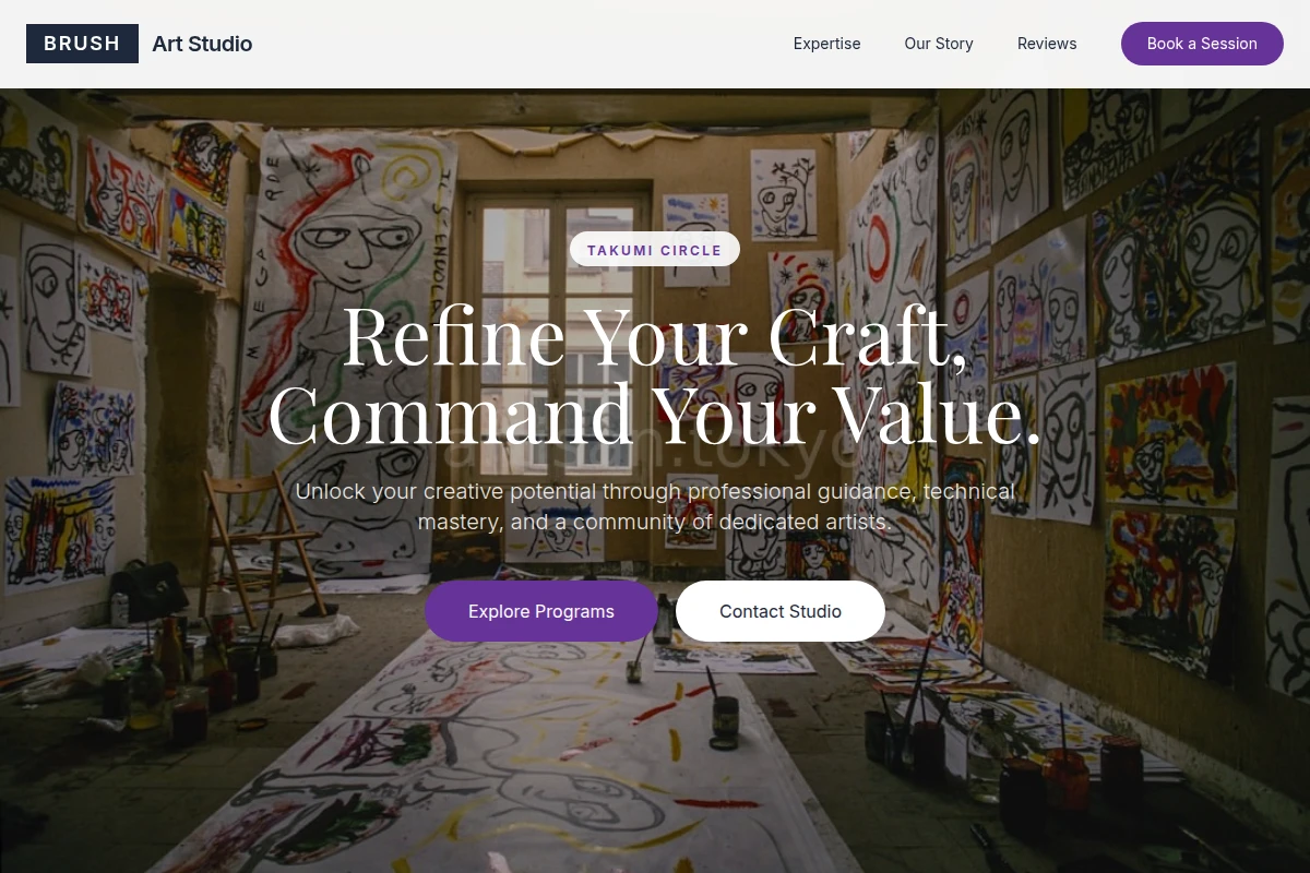 Brush Art Studio