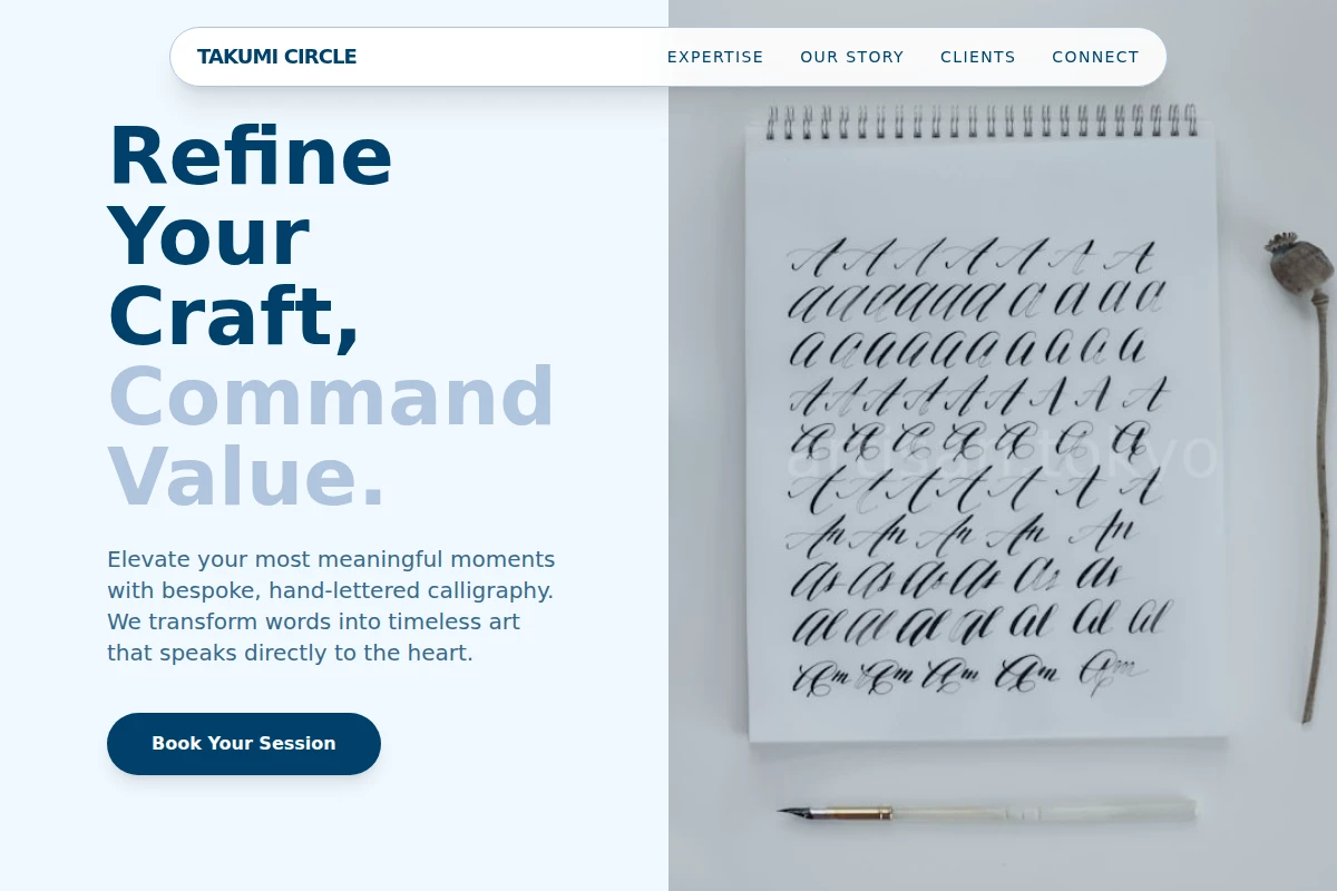 Form Calligraphy Lettering Studio