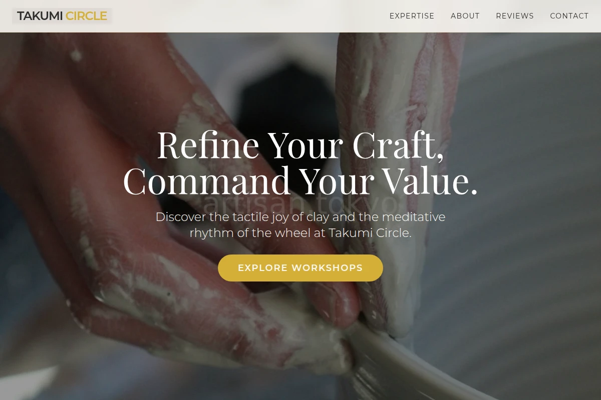 Handmade Pottery Ceramic Studio